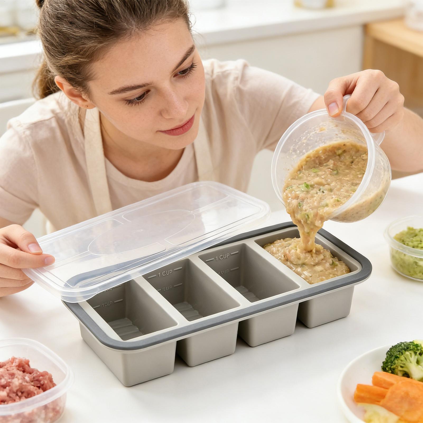 Silicone Freezer Molds Easy Re - огляд і ціна Meal Prep Template