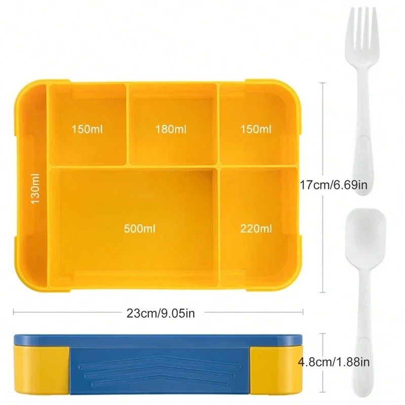 1330ML Bento Lunch Box Kids Ad - огляд і ціна Meal Prep Or Prep Meal
