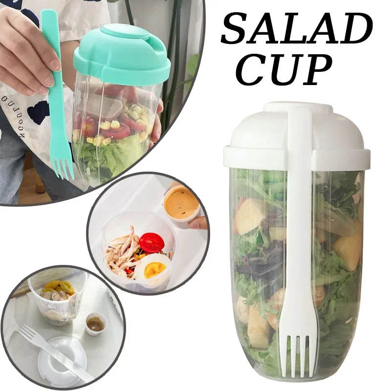 Portable Salad Bowl with Lid a - огляд і ціна Meal Prep Bowl