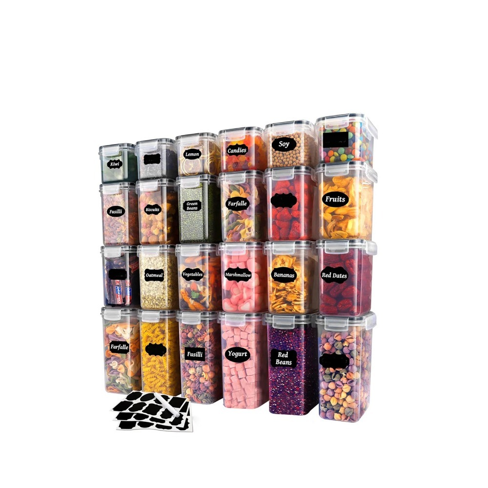 24Pcs Sealed Food Storage Cont - огляд і ціна Meal Prep With Rice