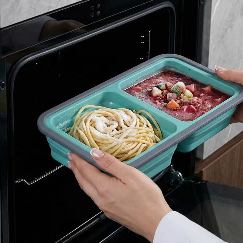 Freezer Tray with Lid 2 pcs Si - огляд і ціна Meal Prep Template